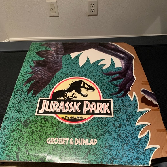 Vtg:RARE:1992c 33yrs Jurassic Park 3-D Movie Advertisement Poster Taking Offers! - Picture 9 of 15